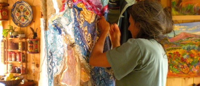 Virginia del Arco arte taller